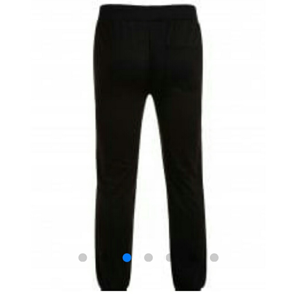 Letter Print Drawstring Mid Rise Jogger Pants - Picture 3 of 3